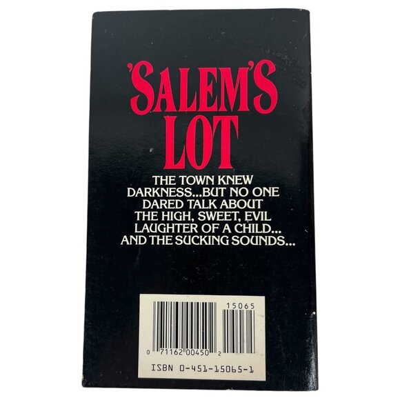 5 Stephen King Paperback Book Cujo Dolores Claiborne Salem Lot Dark Half Talisma - Picture 9 of 13